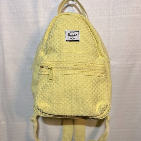 Herschel Supply Company Bags Herschel Mini Backpack Yellow Poshmark